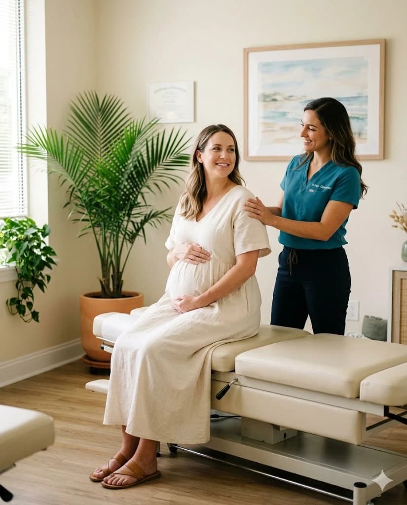 prenatal chiropractor treatment at Tradition Family Chiropractic in Port St. Lucie