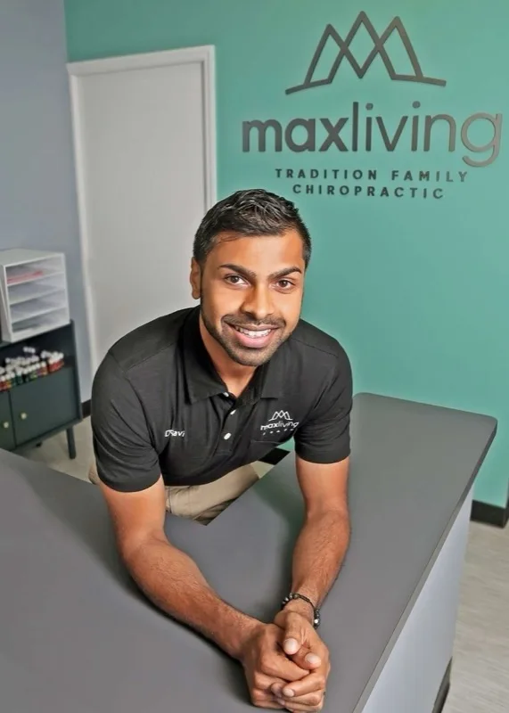 Dr. Ravi Jitta in Tradition Family Chiropractic clinic, Port St. Lucie